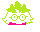 Pixel art of Ralsei